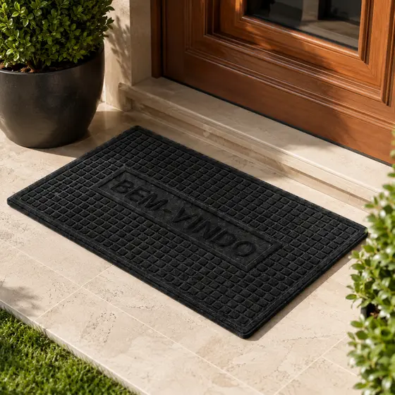 Tapete De Entrada De Porta Capacho Para Entrada De Casa