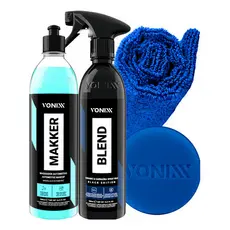 Makker Maquiador Automotivo Vonixx + Cera Blend Spray Black
