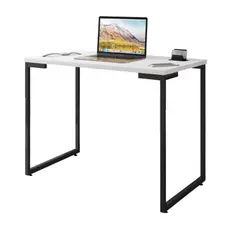 Mesinha Escrivaninha Mesa Multiuso Escritorio Branca 60X38 cm MDF Home Office Escritorio Moderna