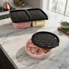 Conjunto Porta Frios - Mortadela Presunto E Queijo Plasútil