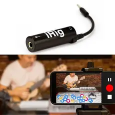 iRig Conversor Interface de Áudio Celular áudio Profissional da mesa de som
