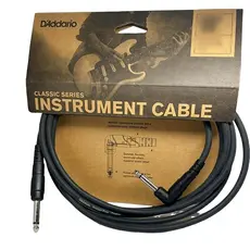 Cabo P10 6 metros Plug 90º Instrumentos D'Addario Classic