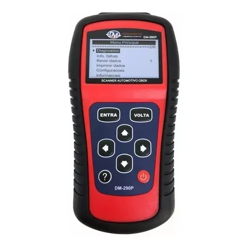 Scanner Automotivo Obd2 Dm 290p Original Dm Ferramentas