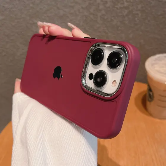 Eletroplada TPU Metal Apple Logo celular Capinha Capa Para iPhone 14 13 12 11 Pro Max XR XS X 7 8 Plus