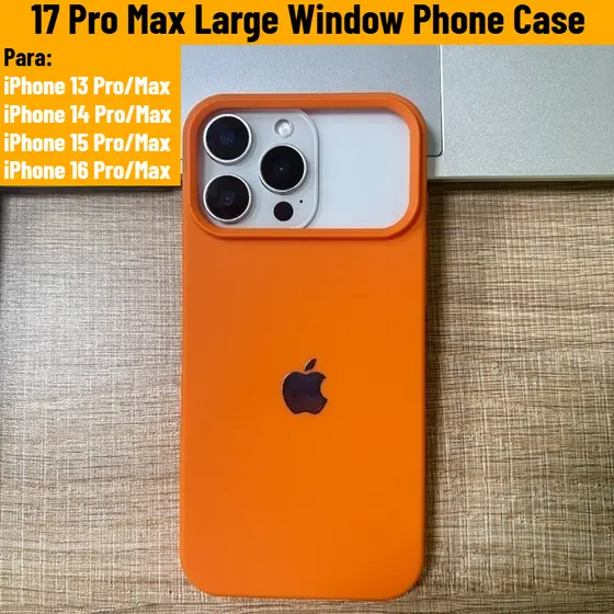 Mudar Para 17 Pro Max Grande Janela Cor Sólida Fosco Caso De Telefone Compatível iPhone 13 14 15 Pro Max TPU Macio