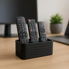 Organizador Porta Controle 3 Divisórias – Ideal para TV e Ar