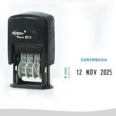 Carimbo Datador, Carimbos, Datadores, Carimbo Preto, Datador preto, Data