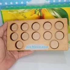 Suporte Para 12 Óleo essencial de 15ml , Porta Óleo essencial, Suporte, Decoração, Genuíno, Fabricação Própria