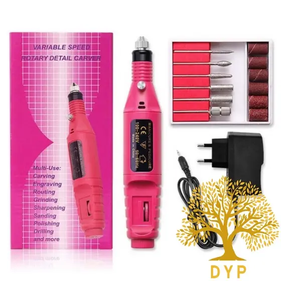 Lixa Unha Elétrica Manicure Pedicure Profissional 110/220v Bivolt PRONTA ENTREGA