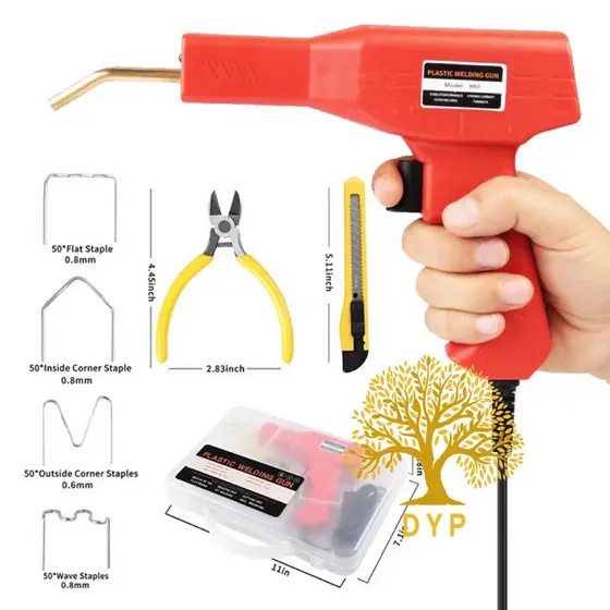 Handy Plastics Soldador Grampeadores Quentes Máquina De Reparação De PVC Bumpers Carro 110V OU 220V -Pronta entrega
