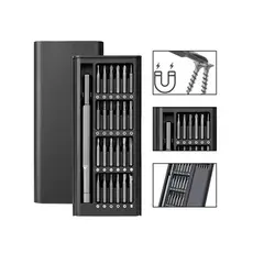 Kit Jogo Ferramenta Chave Magnética Precisão 24 Peças Pequenos Reparos-envio imediato