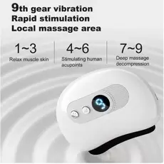 Massageador Elétrico Guasha De Pedra Aquecedor Vibração De Aquecimento De Pedras De Pescoço Ferramenta De Remoção De Rugas-envio imediato