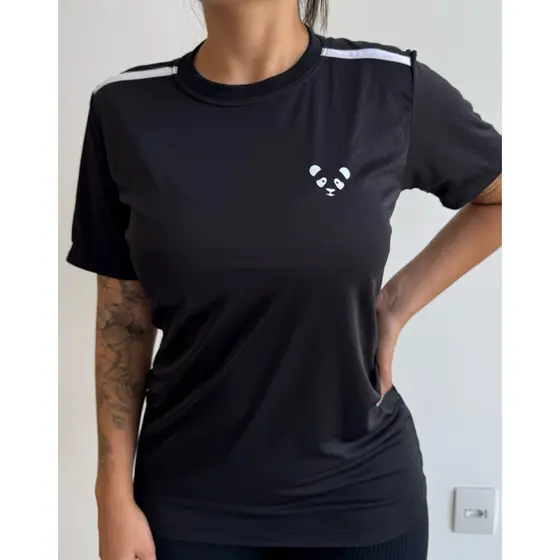 Camiseta dry fit feminina para academia/treino/corrida com proteção uv (COD02)