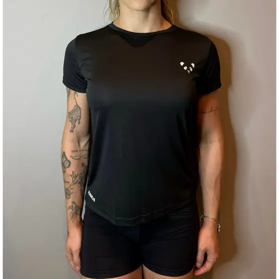 camiseta para academia/corrida/treino feminina dry fit com proteção UV (BL02)