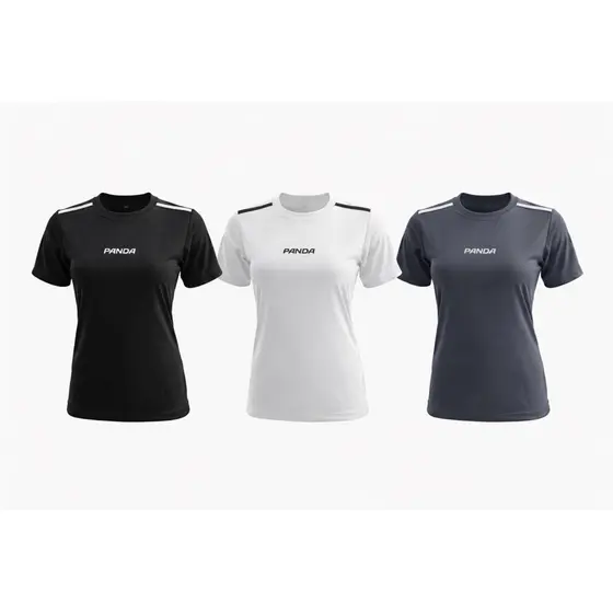 kit com 3 camisetas dry fit feminina com proteção uv para academia/treino/corrida (COD01)