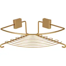 Suporte Shampoo de Canto Curvy Dourado Bel
