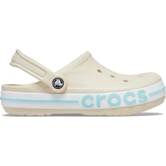 Sandália crocs bayaband clog winter white/multi