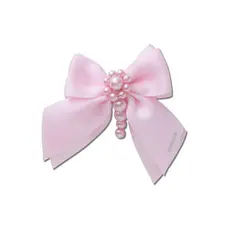 Jibbitz™ Laço de Flor de Veludo Rosa Única
