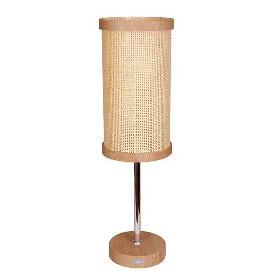 Abajur Led E27 Straw Sala 2550 Natural Luminárias Müller
