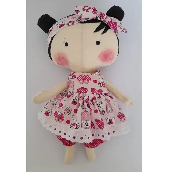Boneca Tilda 37cm Roupa Removível