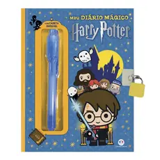 Diário Mágico Harry Potter com Caneta Mágica e Cadeado