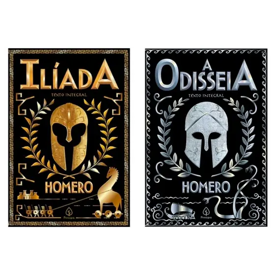 Ilíada & Odisseia Da Guerra De Troia Ao Retorno De Ulisses Uma Jornada Inesquecível Kit Épico