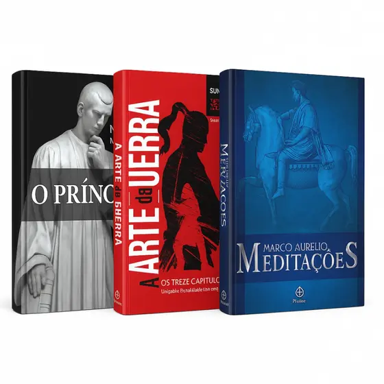 Arte da Guerra O Principe Meditações Os 3 livros que despertam sua mente estratégica