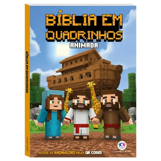 Bíblia em Quadrinhos para Minecrafters Histórias Bíblicas Para Crianças e Jovens