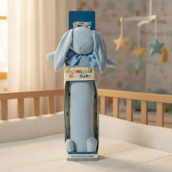 Almofada Travesseiro Corpo Soninho Naninha Bebê Pelúcia Macia Antialérgica Conforto Infantil Sono}