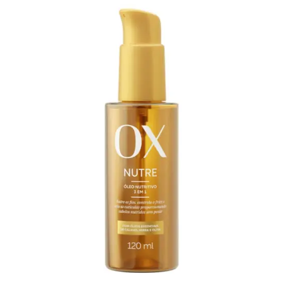Óleo Ox Capilar Nutritivo 3 em 1 OX Nutre - 120ml