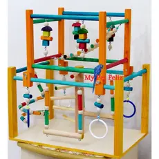 playground papagaio - playground ararajuba - parquinho papagaio - brinquedo papagaio (duplex colorido)