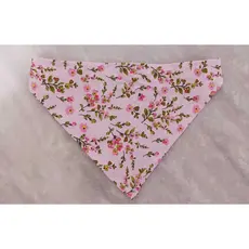 Bandana para cachorro, bandana para cachorro de pequeno porte, bandana G (estampa floral)