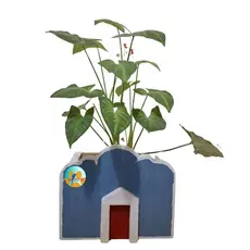 cachepô planta - cachepot para flores - decoração para plantas - casa colonial - cachepô casa