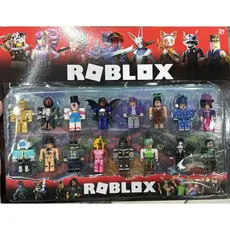 Lançamento Kit Roblox 16 Bonecos Articulados Cartela Grande Lego Kit Completo Linha Premium