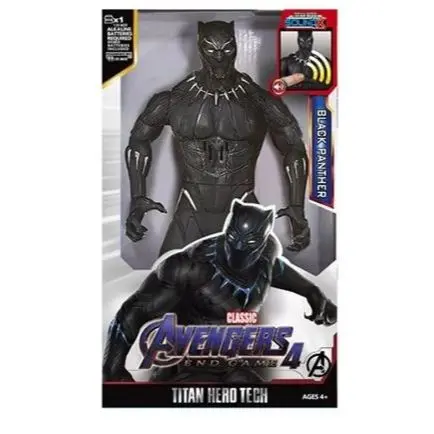 Boneco Vingador Pantera Negra 30 cm Pronta Entrega