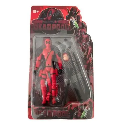 Boneco DeadPool action figure 18cm Dead pool Marvel