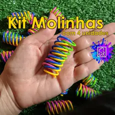 Brinquedo para Gatos - Kit Molinhas - com 4 unidades
