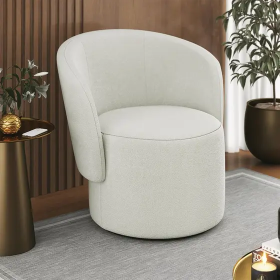 Poltrona Confortável Orgânica de Luxo Bouclê - Balaqui Decor