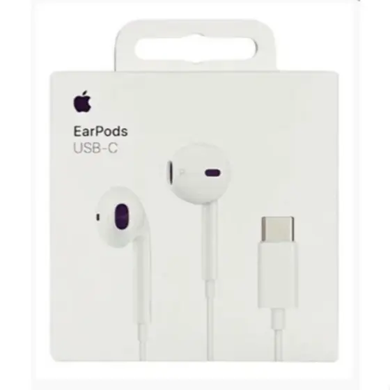 Fone de Ouvido Iphone Tipo-C com FIo e Microfone EmbutidoCompatível iPhone 15 até 17