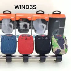 Caixa De Som Bluetooth Para Bike e Moto Com Visor Digital wind3