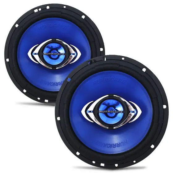 Alto Falante 6 Polegadas Hurricane 130w Rms CM6 Quadriaxial 4 Ohms Bobina Simples 260w Pico Par