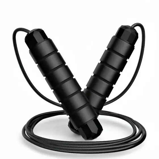 Corda De Pular Crossfit Speed Fit 3 Metros Com Rolamento Regulável