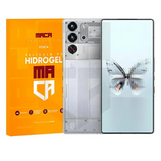 Película Hidrogel RedMagic 10 Pro HD Ou Fosca Frente e Verso