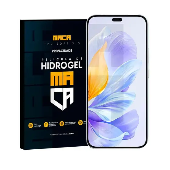 Película Hidrogel Honor Frente Privacidade Todos Modelos