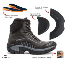 Conquest Undersports Trabalho Trilha Adventure Motoqueiro Lazer Seguerança Certificado Confortavel