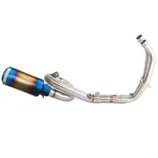 Escapamento Esportivo Ronco Yamaha MT-07 Completo com Ponteira Aço Inox Sem Adaptações