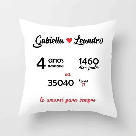 Capa de Almofada Personalizada Foto Frases Oxford 45x45 Presente Sublimação Frente E Costas Decoração Quarto Sala Tema