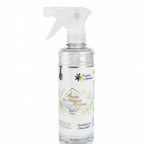 Água de Passar Soft 500ml Tropical Aromas – Spray para Roupas e Tecidos