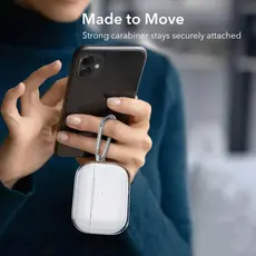 Compativel AirPods Capa Transparente Acrílico pro 2 3 4 Proteção Total Anti Impacto