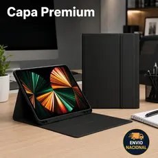 Compativel Samsung Capa Pu Couro Tab S10 S6 Lite 10 Pol A9 A11 X210 Plus S9 Fe 11POL Nã Incluí Teclado Proteçã Total